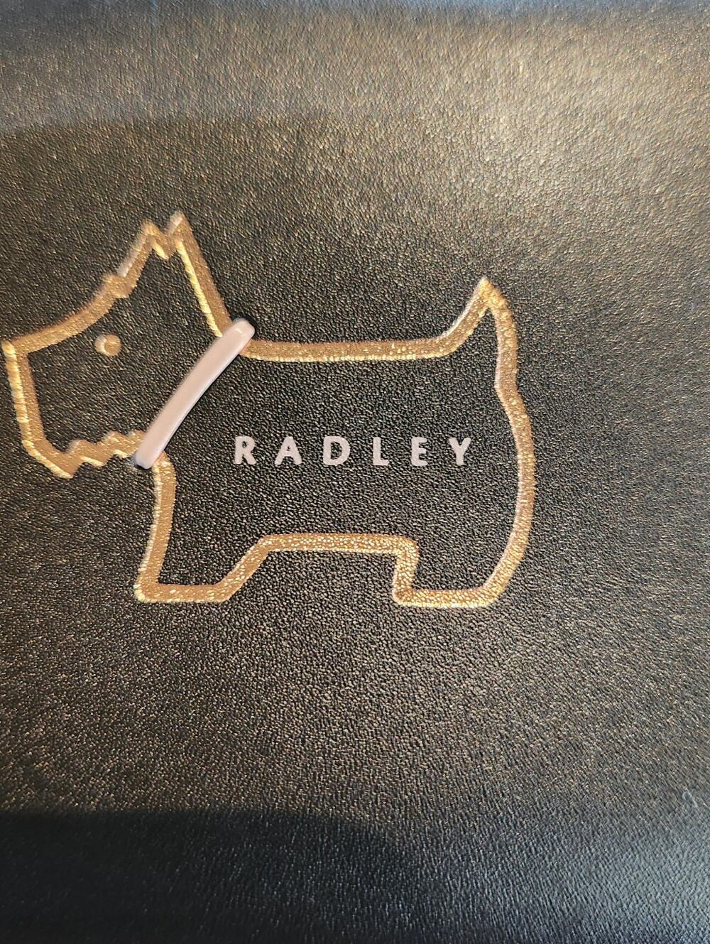 Radley of London Small Black Wallet with Dog Logo - Picture 3 of 8